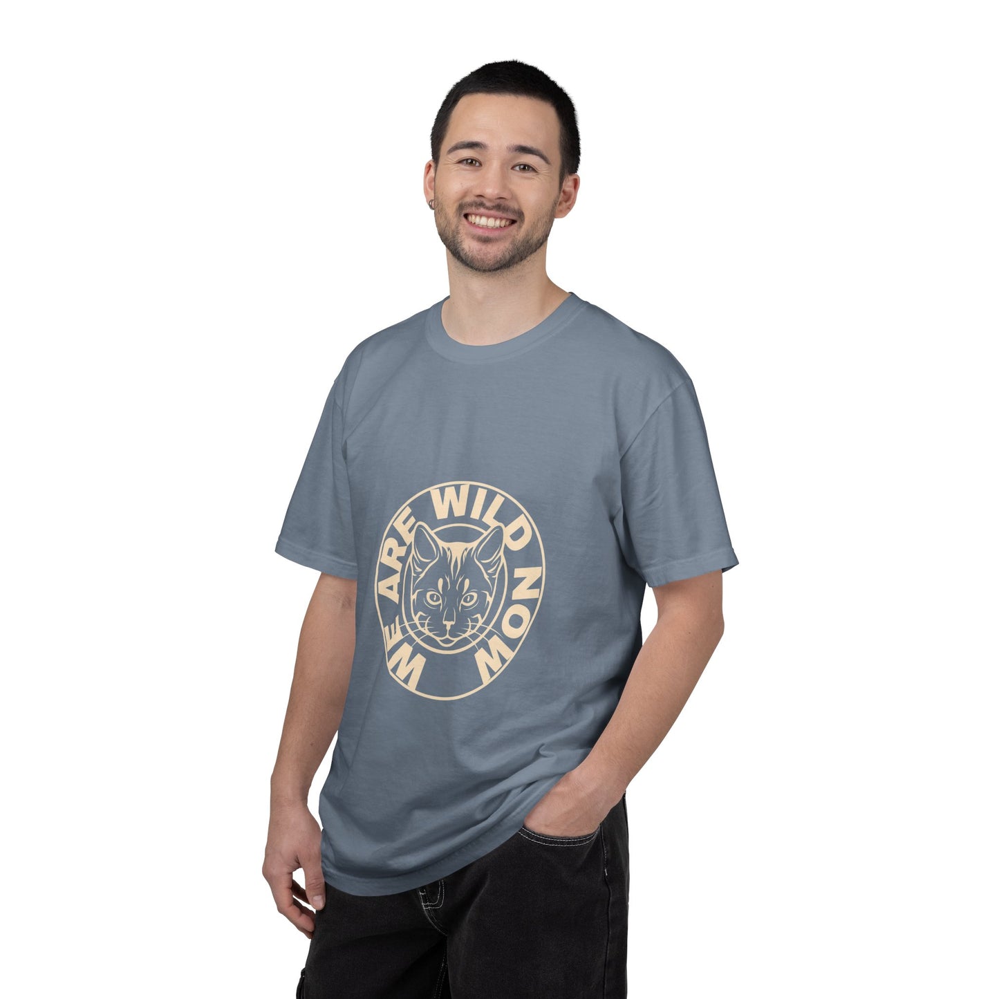 We Are Wild Now Cat Graphic T‑Shirt