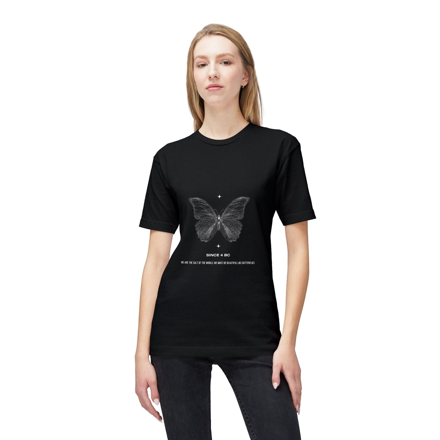 Butterfly Anatomy Graphic T-Shirt — Vintage Scientific Illustration Tee