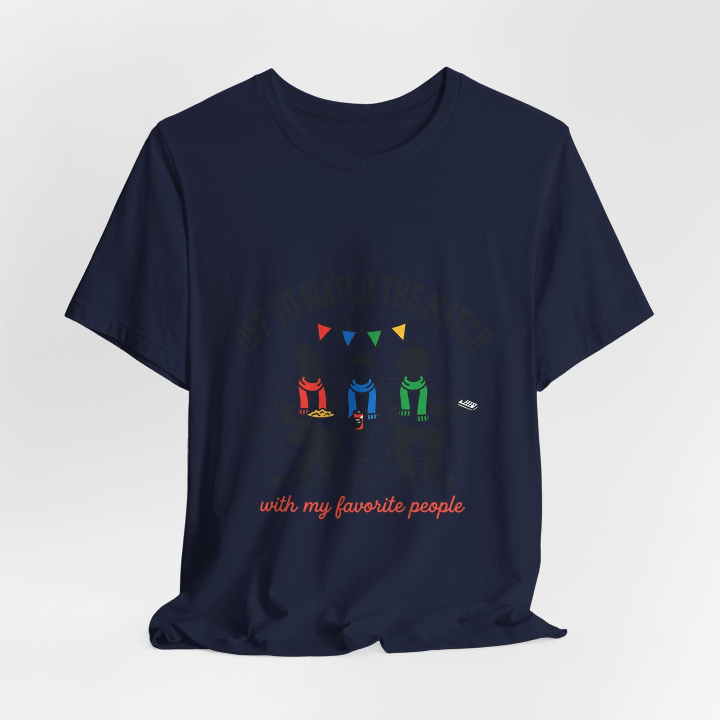 Off to Watch the Match Tee | soccer watch party, match-day outfit