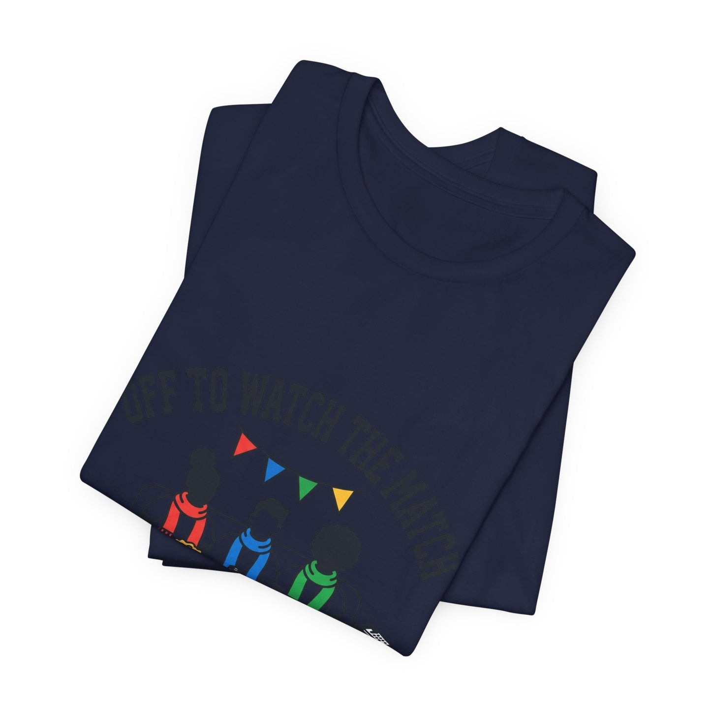 Off to Watch the Match Tee | soccer watch party, match-day outfit