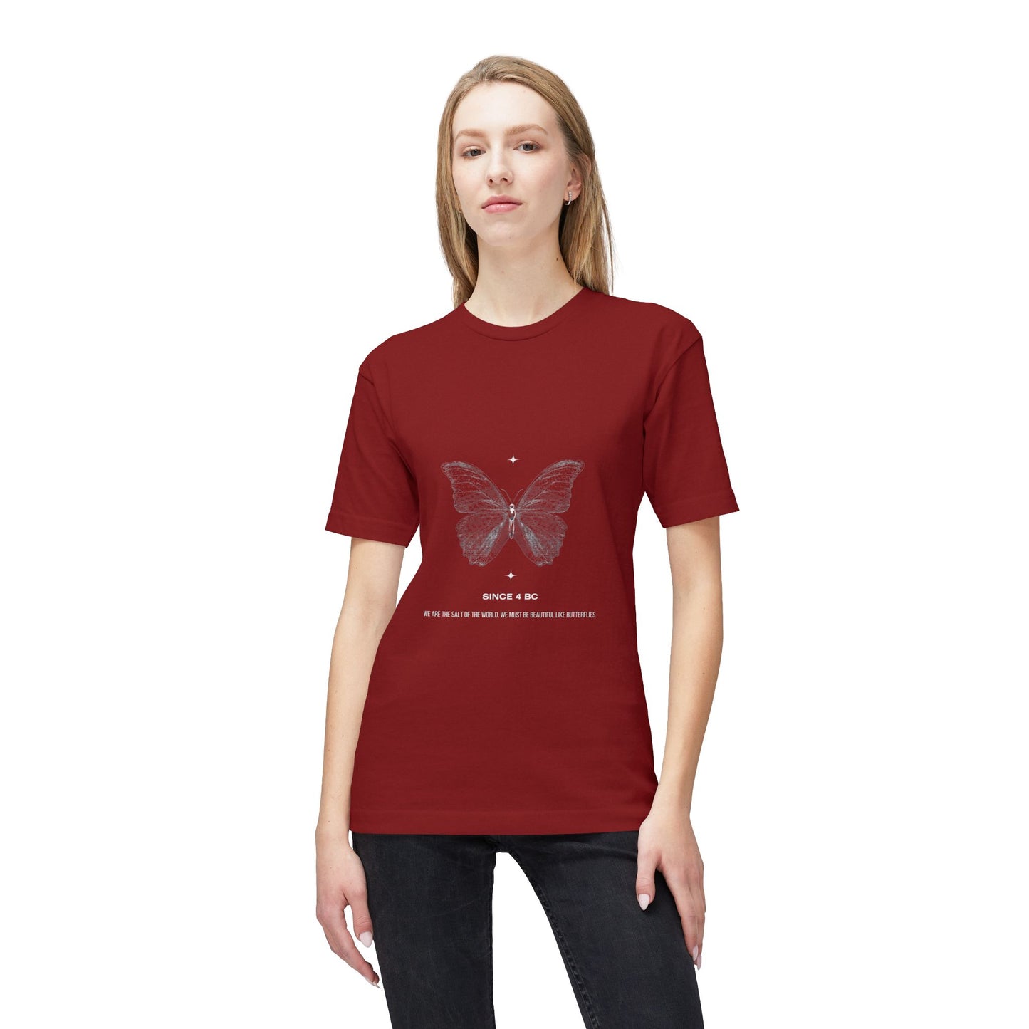 Butterfly Anatomy Graphic T-Shirt — Vintage Scientific Illustration Tee