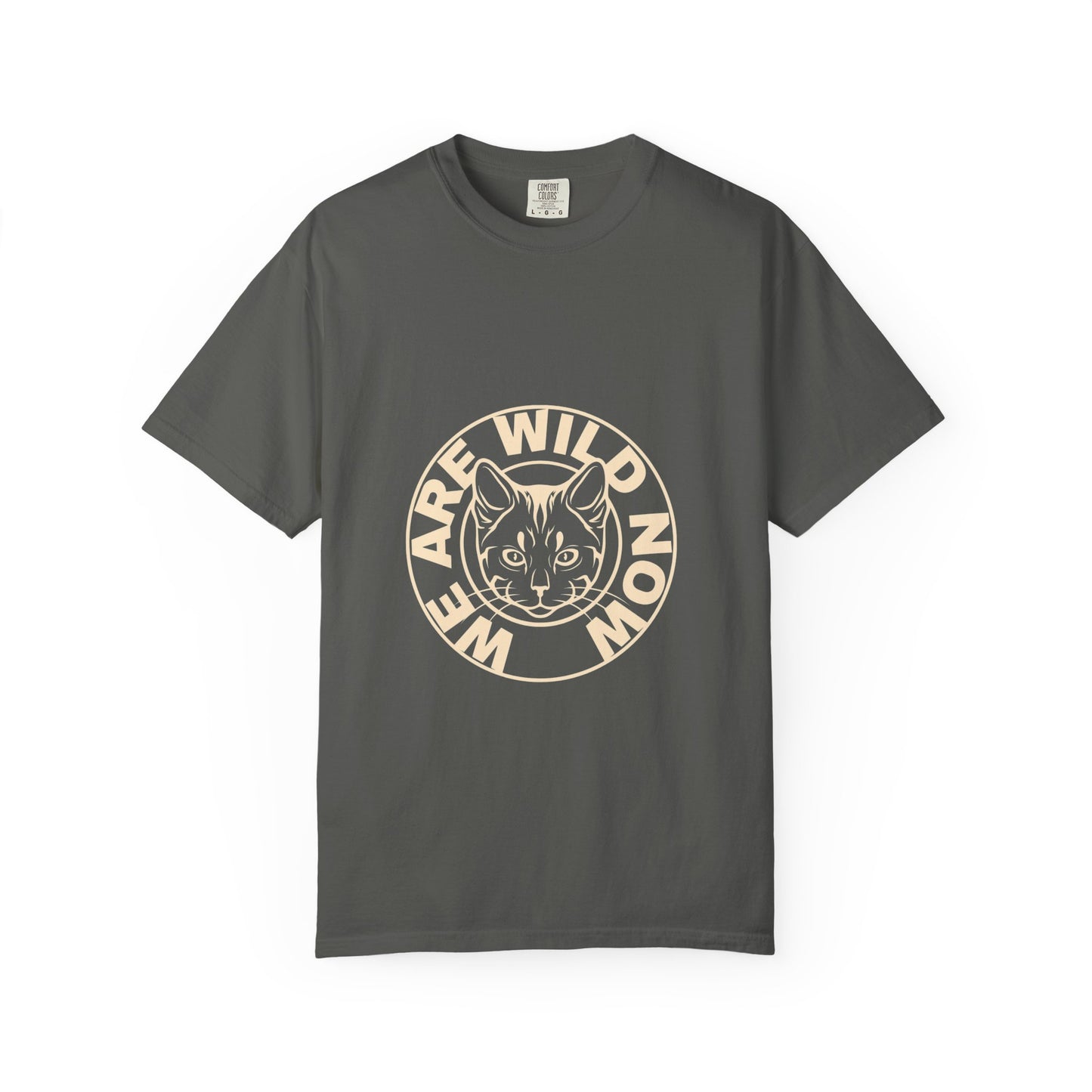 We Are Wild Now Cat Graphic T‑Shirt