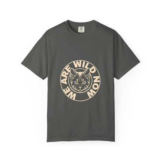 We Are Wild Now Cat Graphic T‑Shirt
