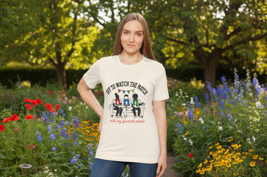 Off to Watch the Match Sweatshirt | soccer watch party, match-day outfit