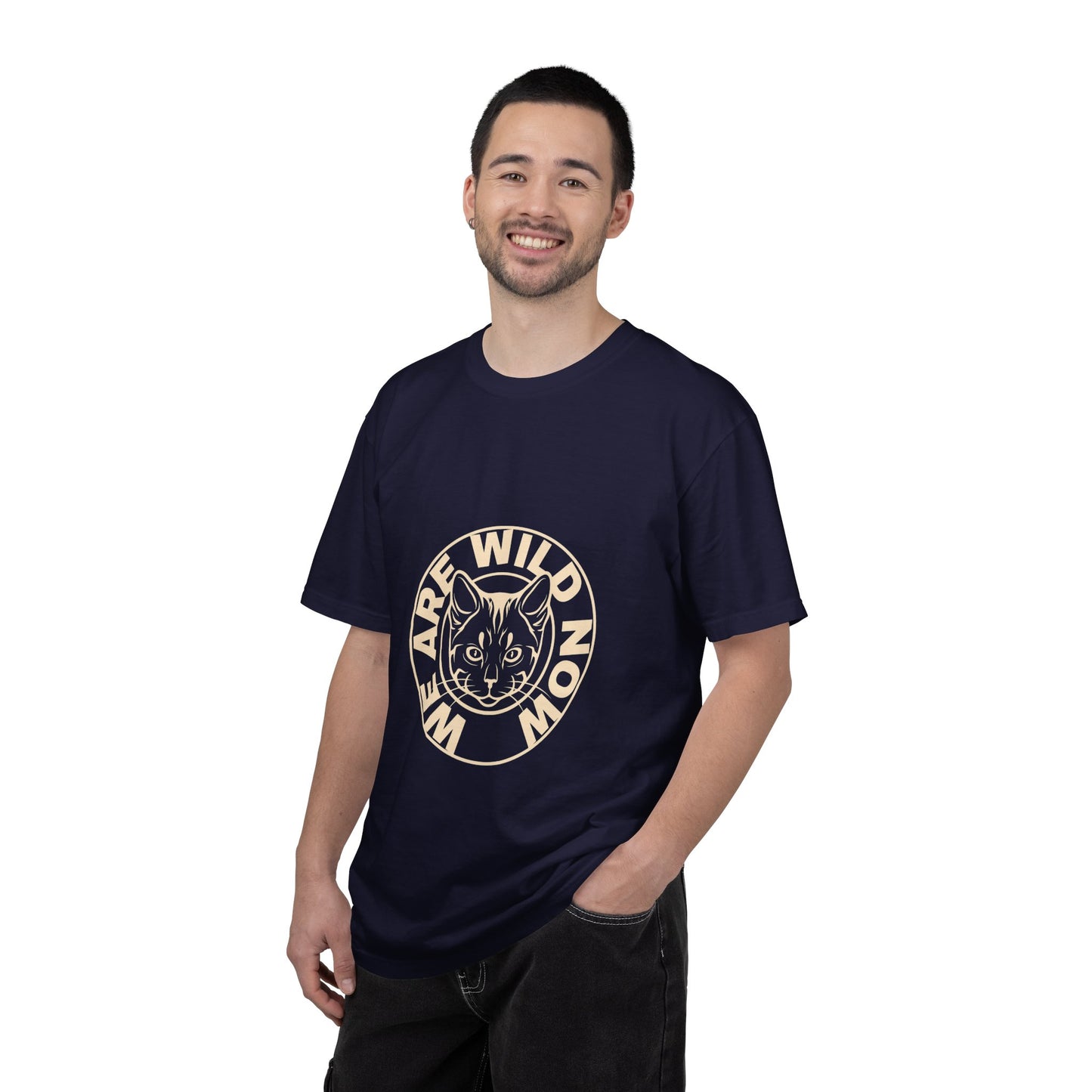 We Are Wild Now Cat Graphic T‑Shirt