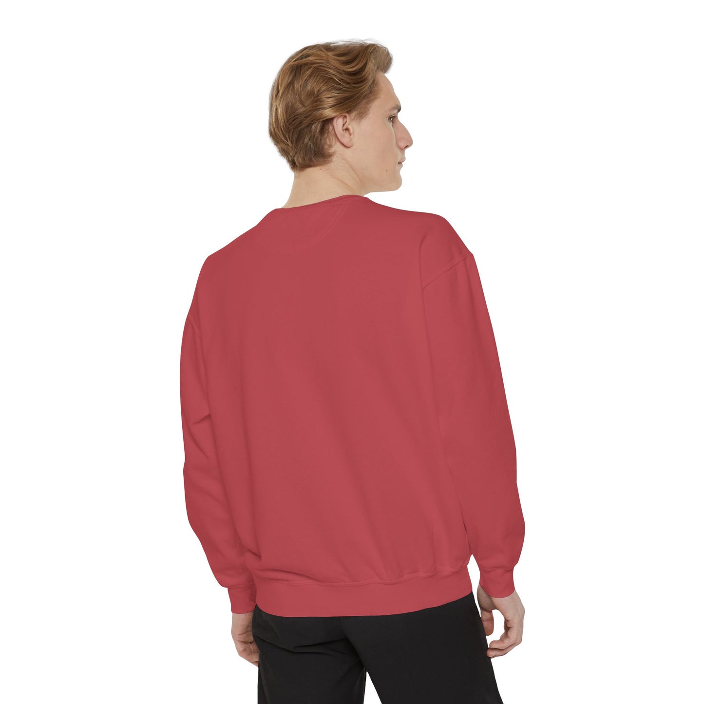 Graphic Sweatshirt — “Be Easy On Me” Artistic Portrait Pullover