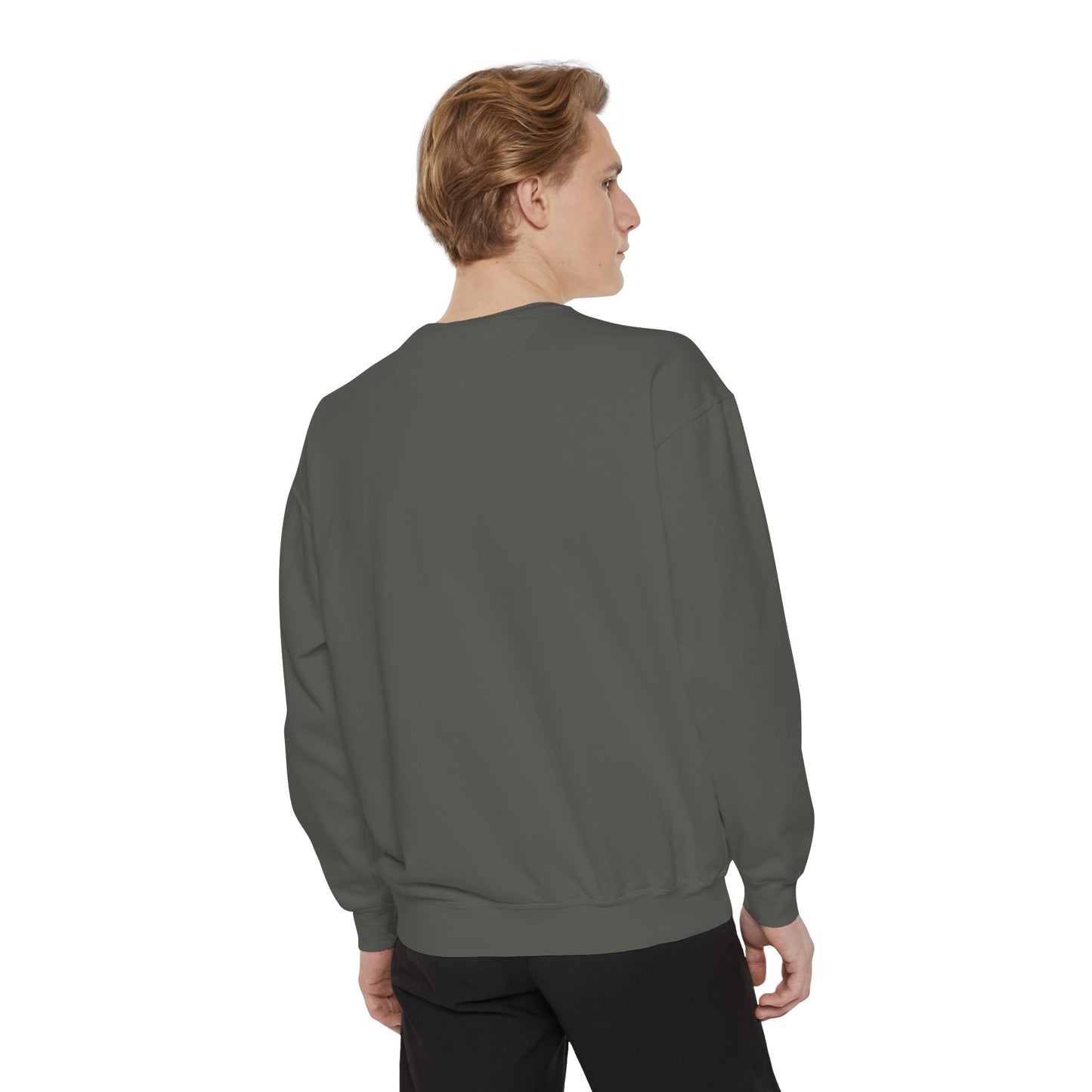 Graphic Sweatshirt — “Be Easy On Me” Artistic Portrait Pullover