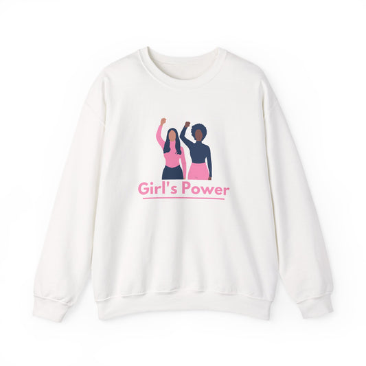 Girl's Power Sweatshirt — “It's a New Day” Empowerment Crewneck