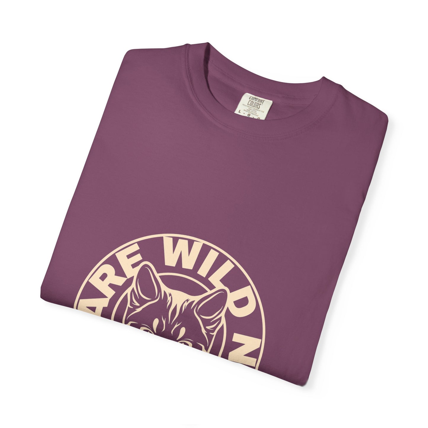 We Are Wild Now Cat Graphic T‑Shirt