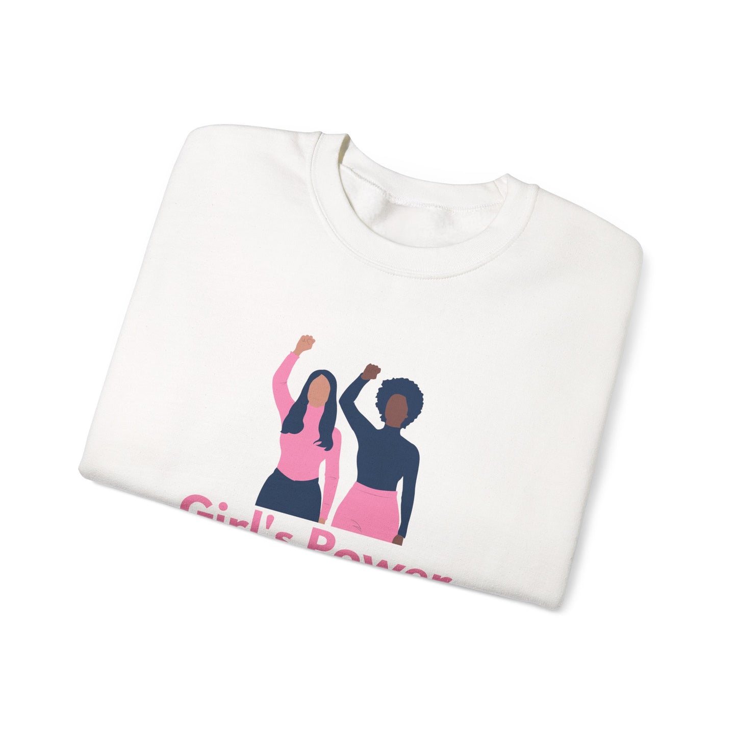 Girl's Power Sweatshirt — “It's a New Day” Empowerment Crewneck