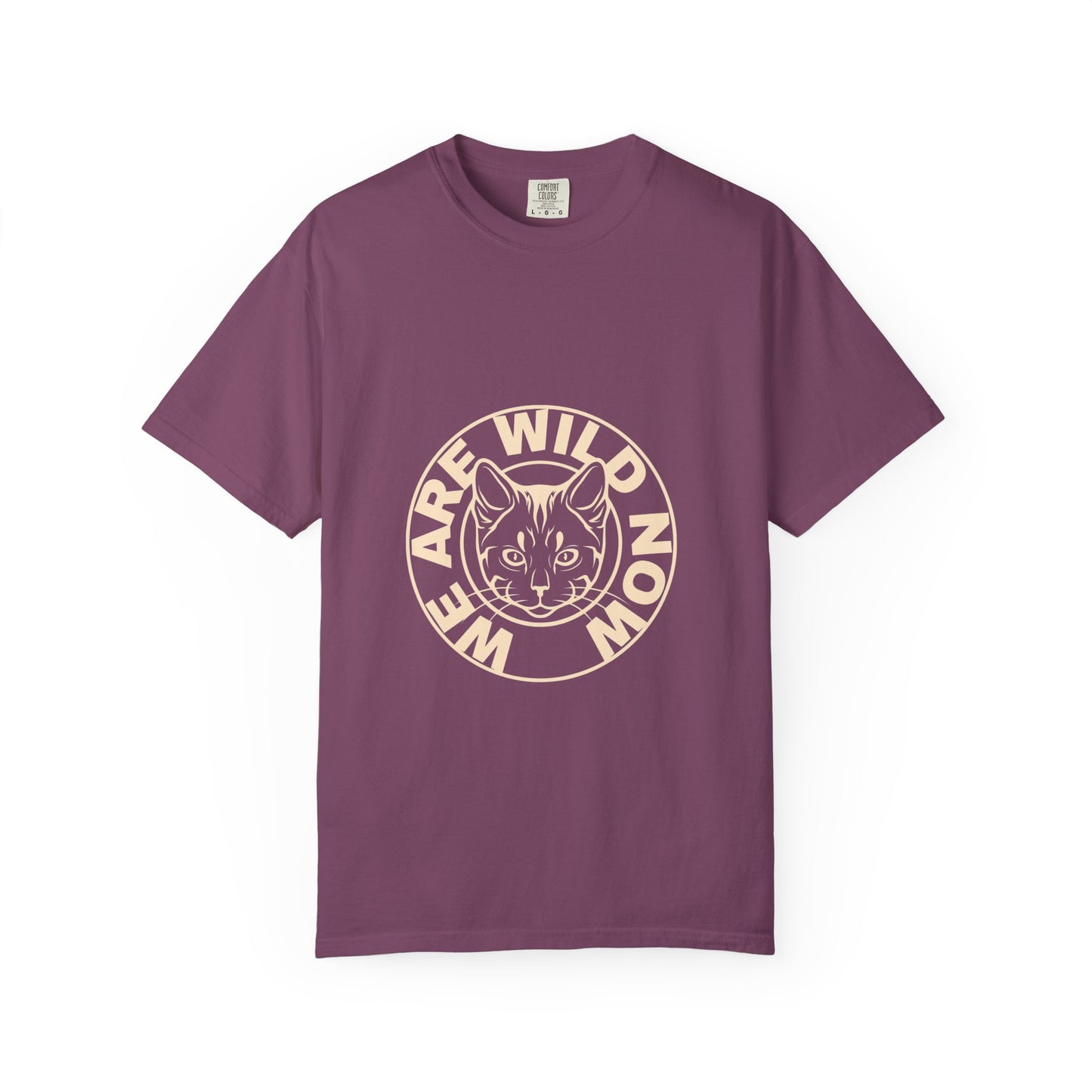 We Are Wild Now Cat Graphic T‑Shirt