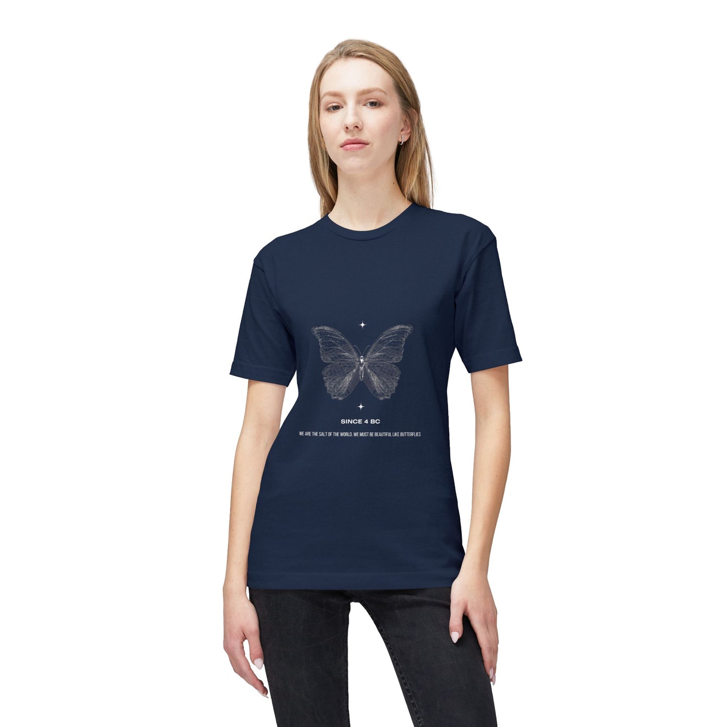 Butterfly Anatomy Graphic T-Shirt — Vintage Scientific Illustration Tee