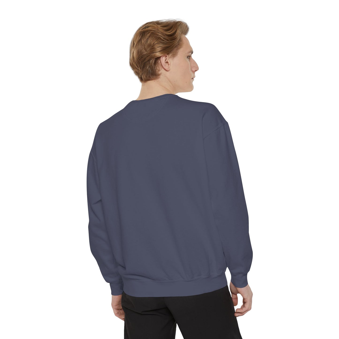 Graphic Sweatshirt — “Be Easy On Me” Artistic Portrait Pullover
