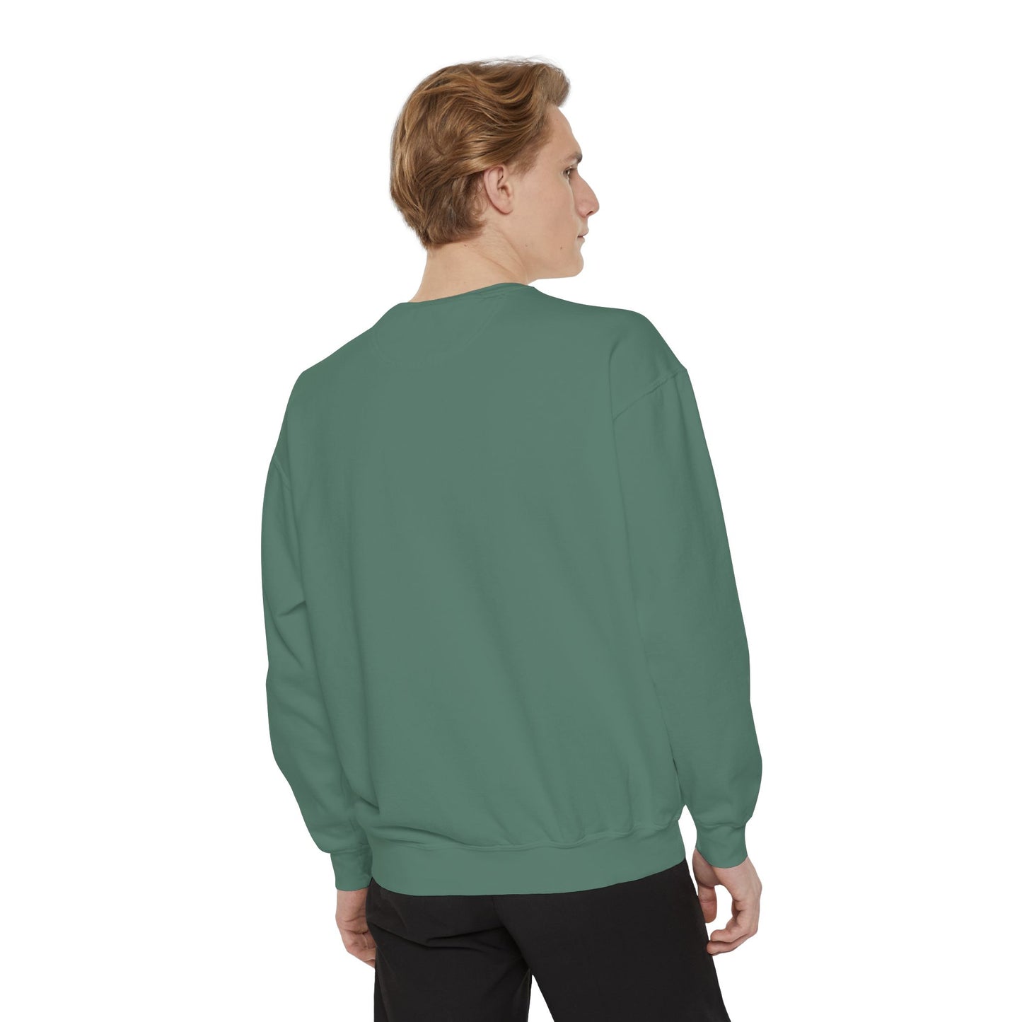 Graphic Sweatshirt — “Be Easy On Me” Artistic Portrait Pullover