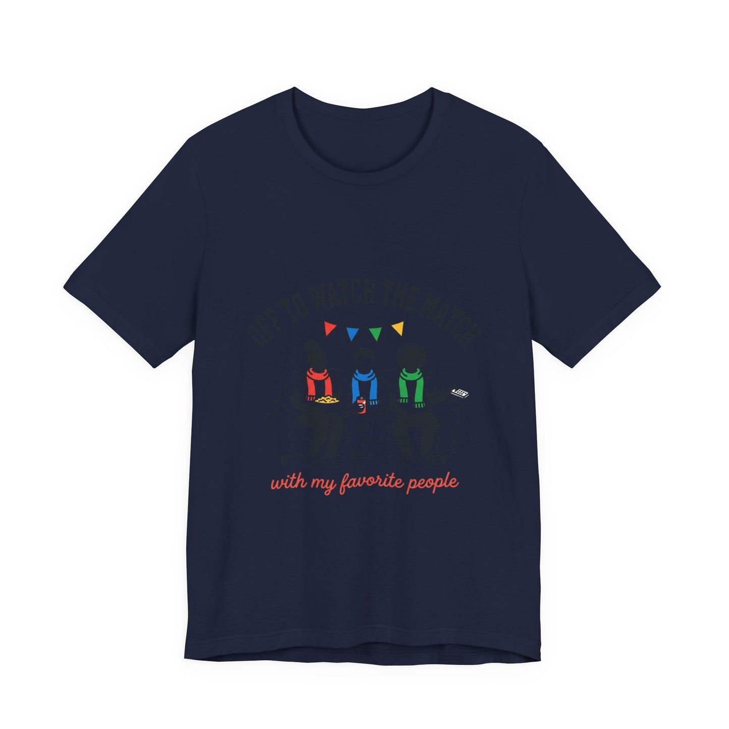 Off to Watch the Match Tee | soccer watch party, match-day outfit